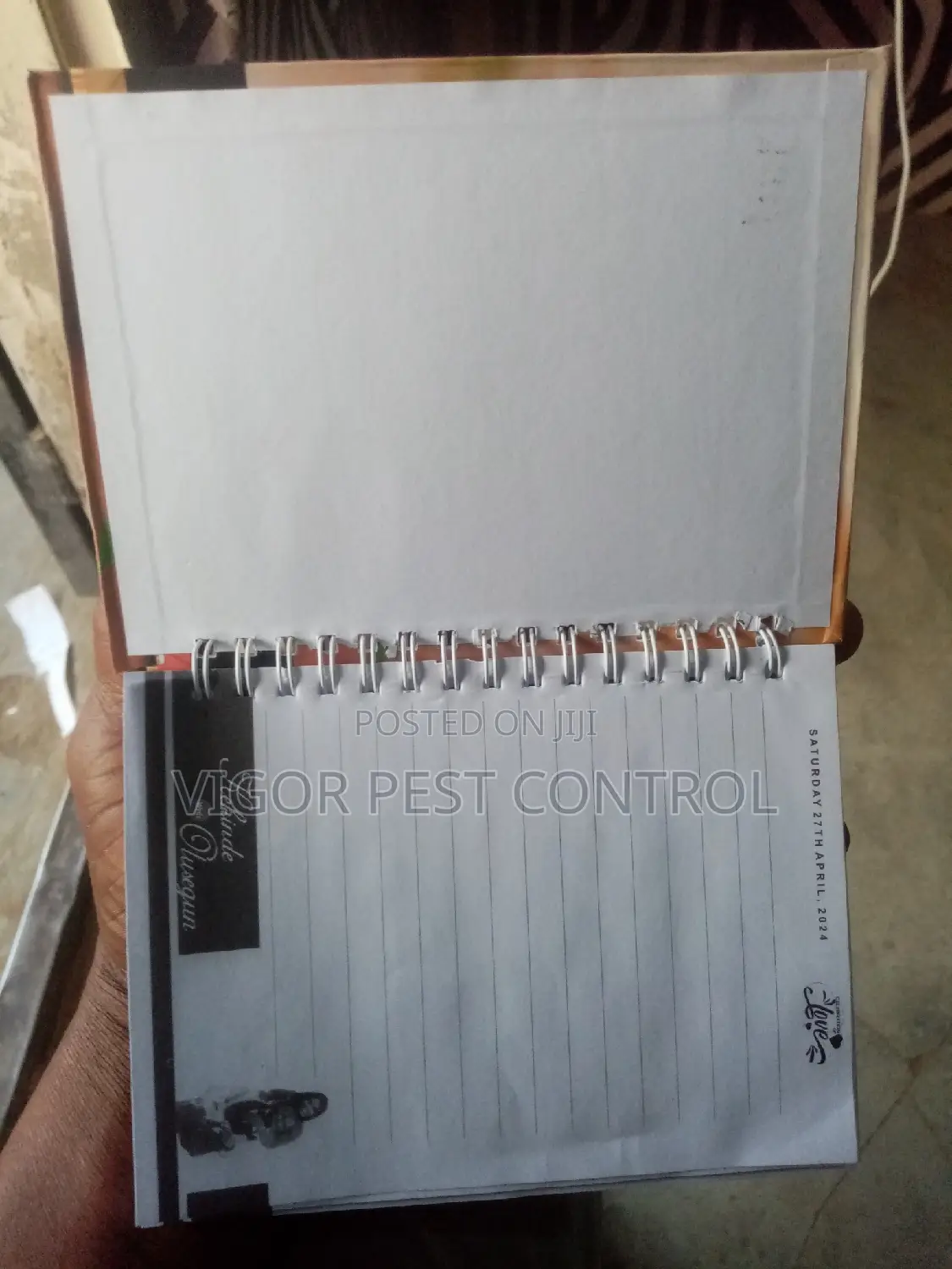Jotter | Note Pad | Souvenir | Diary | Calendar | Program
