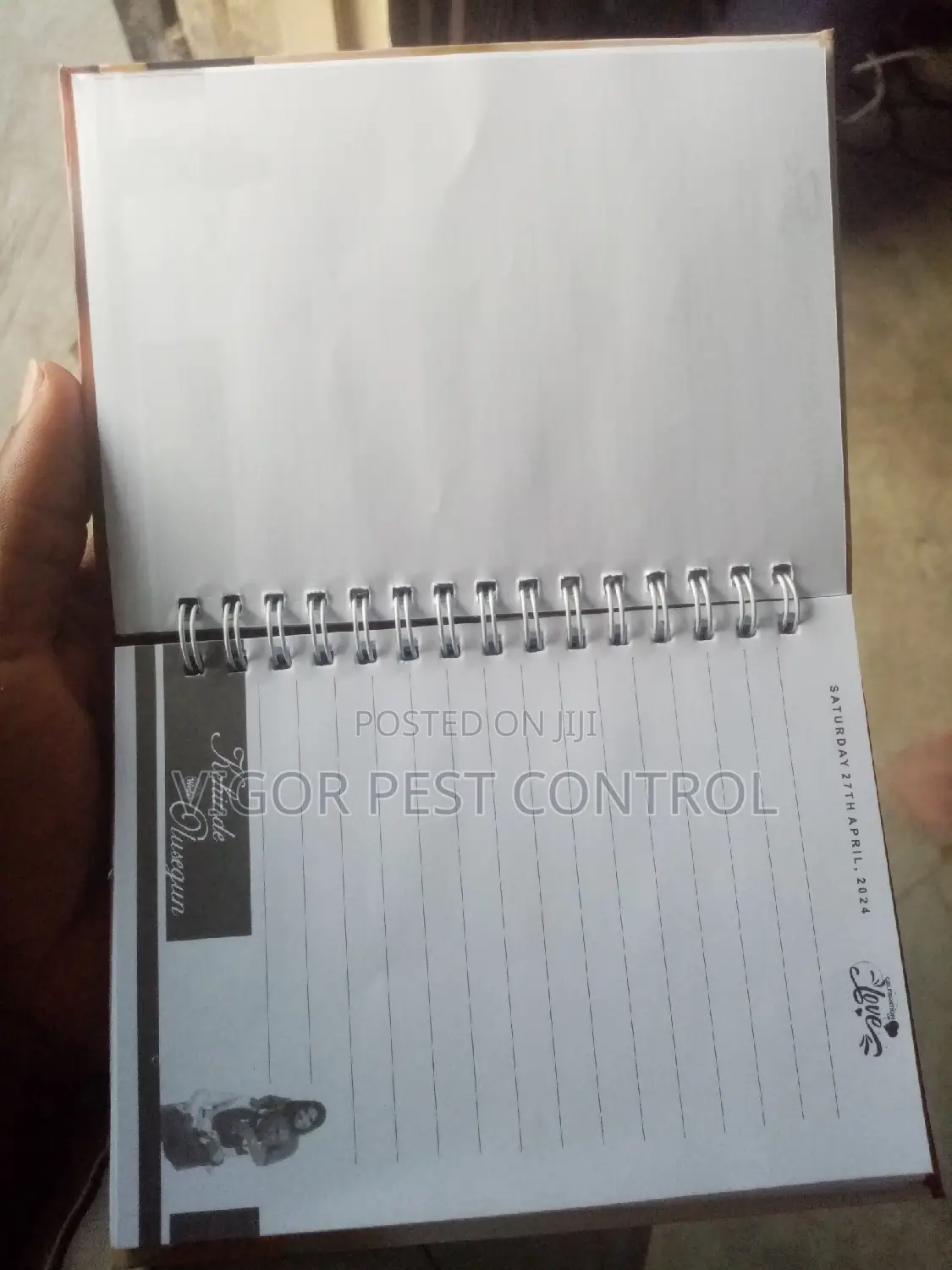 Jotter | Note Pad | Souvenir | Diary | Calendar | Program