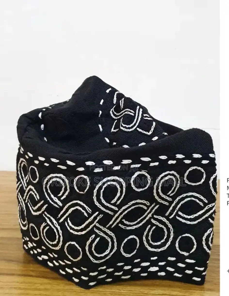 Embroidery Traditional Cap for Native Wears