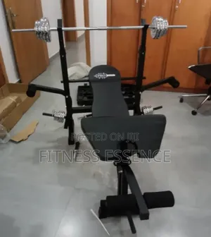 New Commercial Weight Bench With Weight Lifting Dumbbells