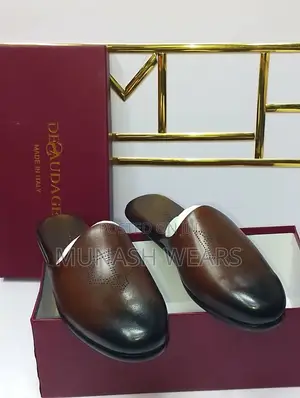 Italian Leather Half Shoe