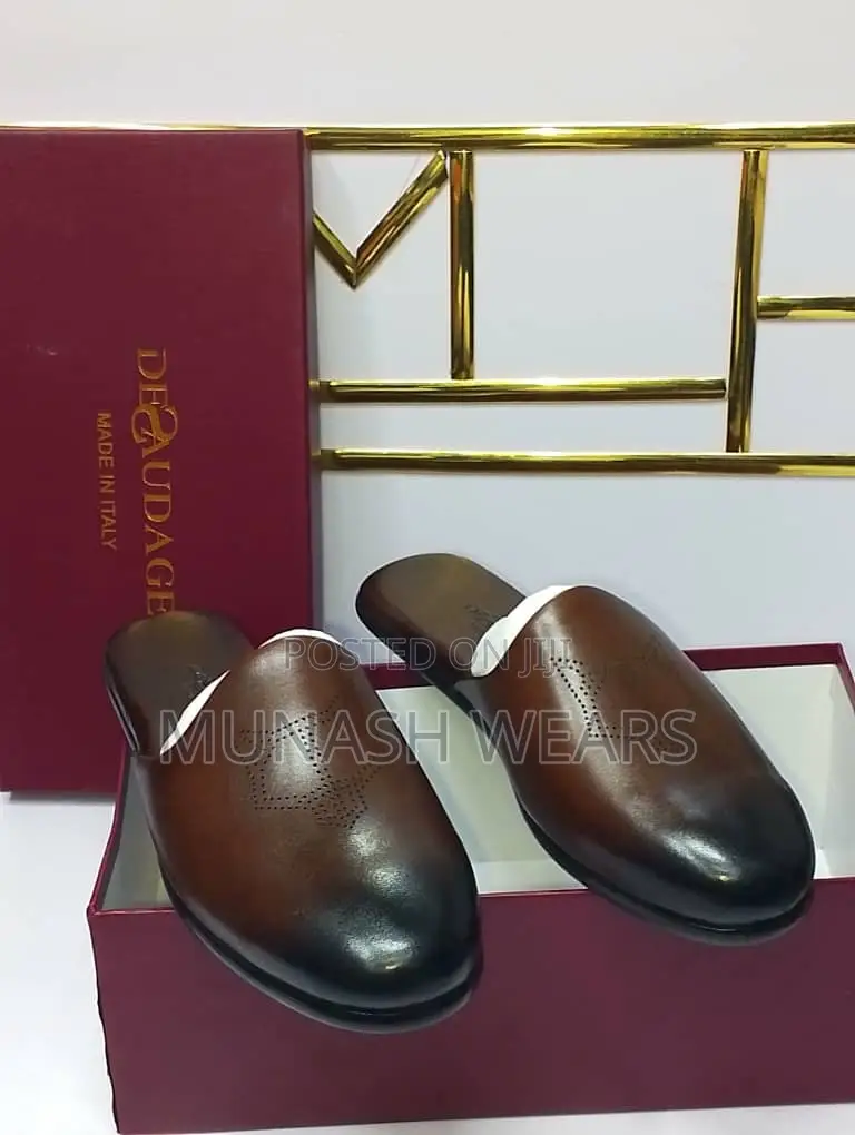 Italian Leather Half Shoe