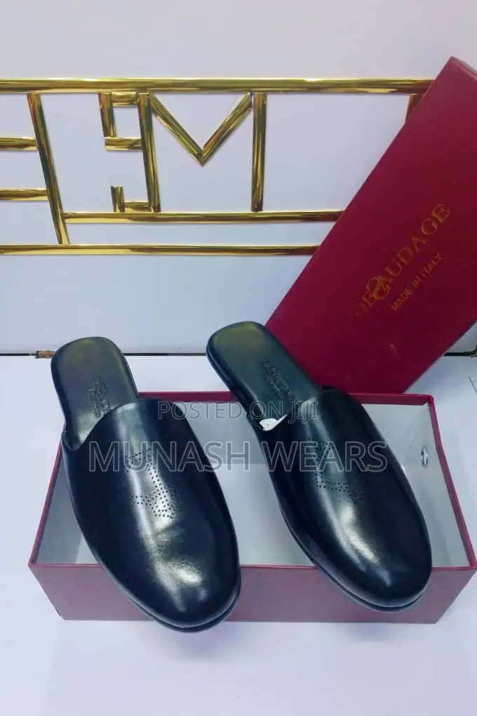 Italian Leather Half Shoe