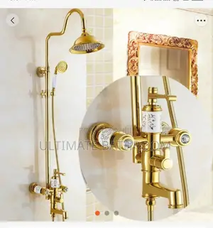 Quality Gold Shower Mosaic Designed