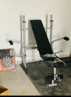 Weight Bench With Dumbbells