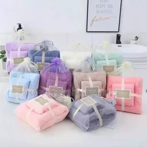 2in1 Quality Bath Towel Set 