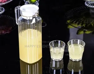 Transparent Plastic Juice Jug