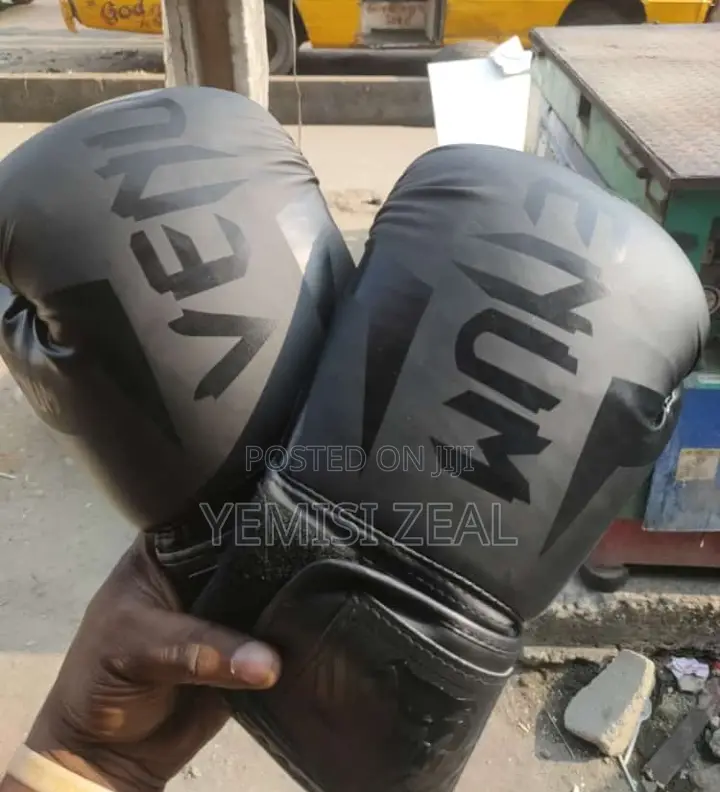 Venum Leather Boxing Gloves