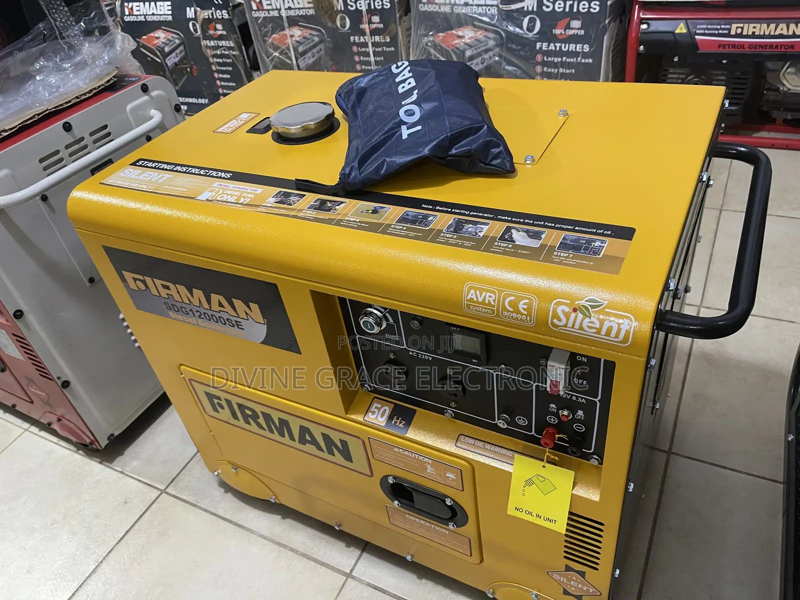 12kva Soundproof Firman Generator