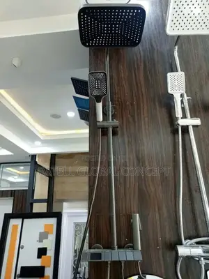 Button Shower With Digital Thermostat