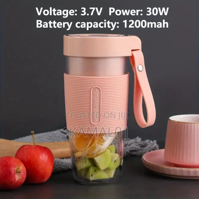 Portable USB Charging Juice Cup - Multifunctional