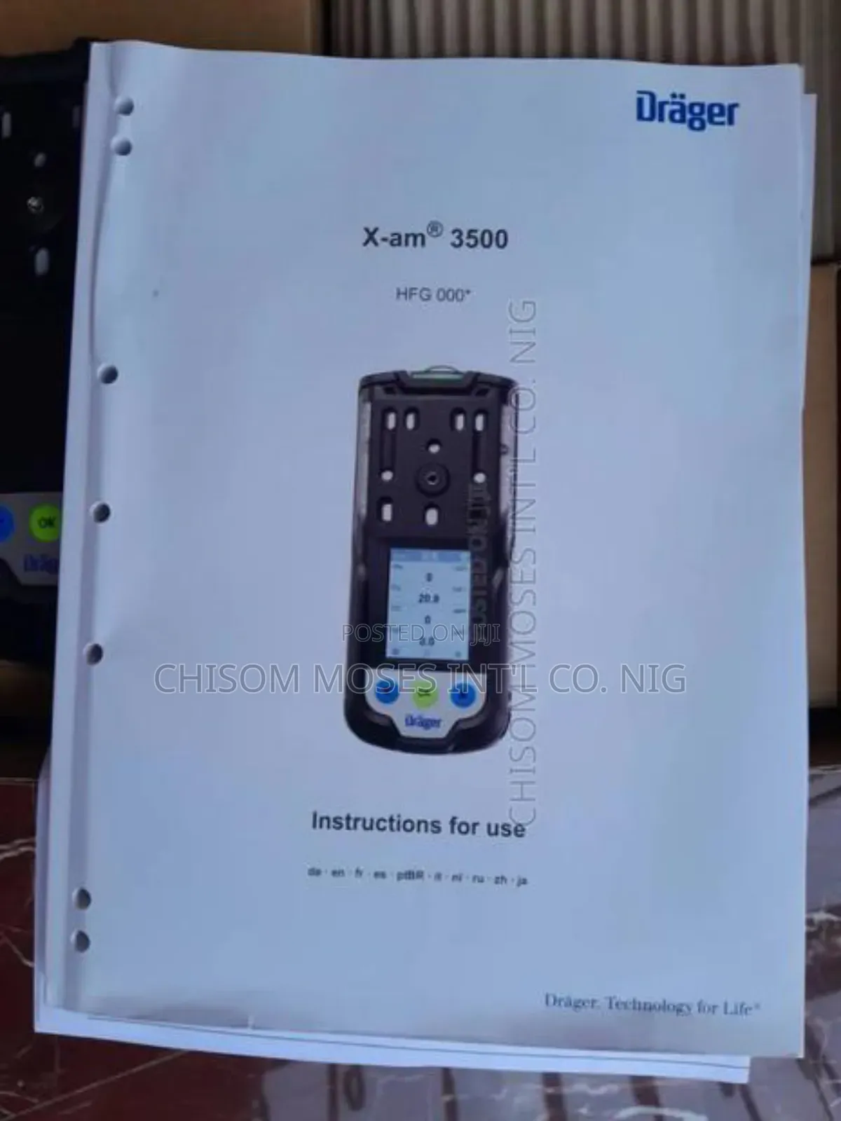 Drager 3500 Gsa Detector