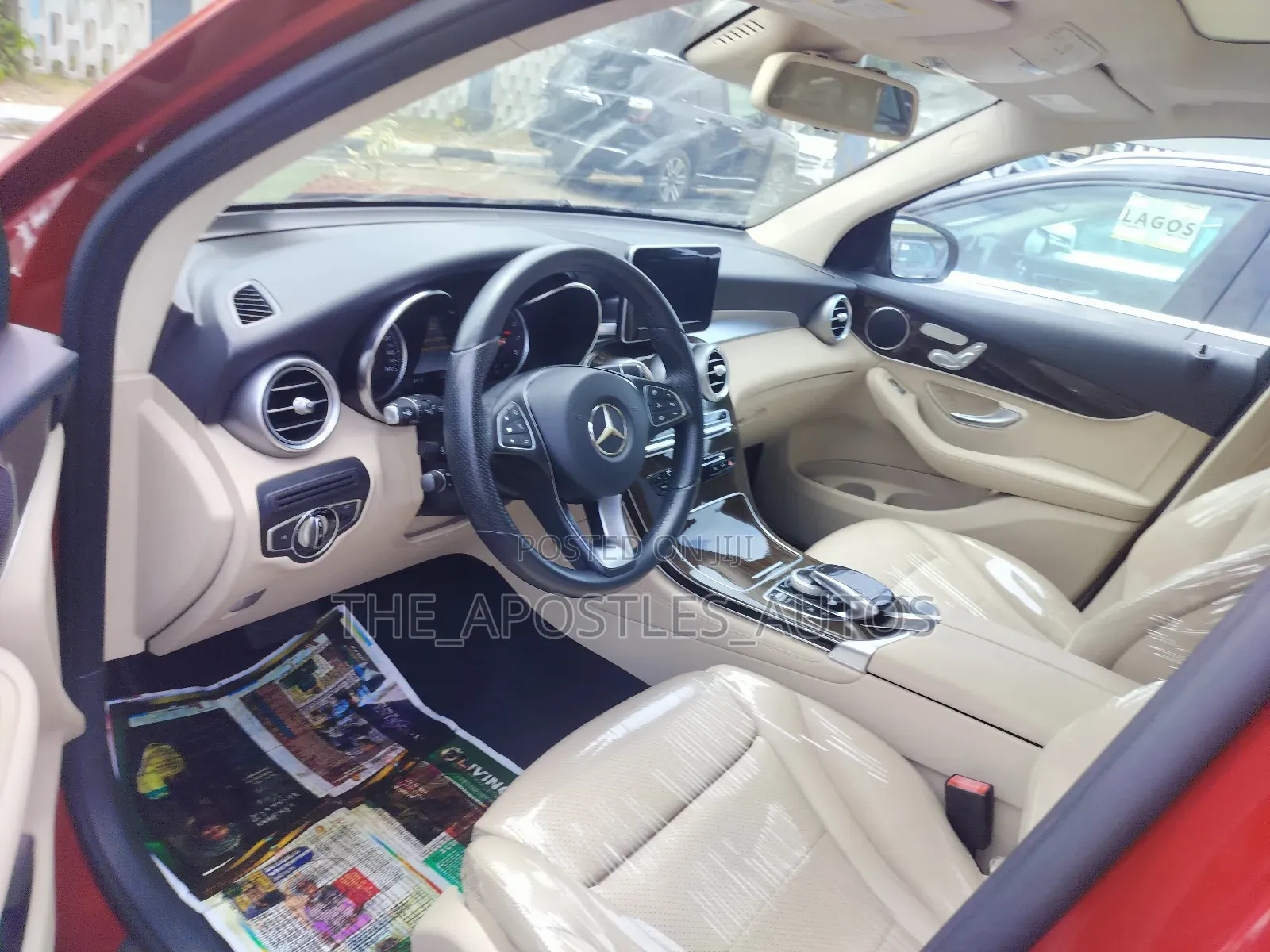 Mercedes-Benz GLC-Class 2018 Red