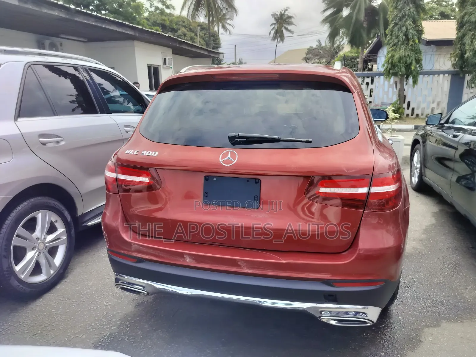Mercedes-Benz GLC-Class 2018 Red