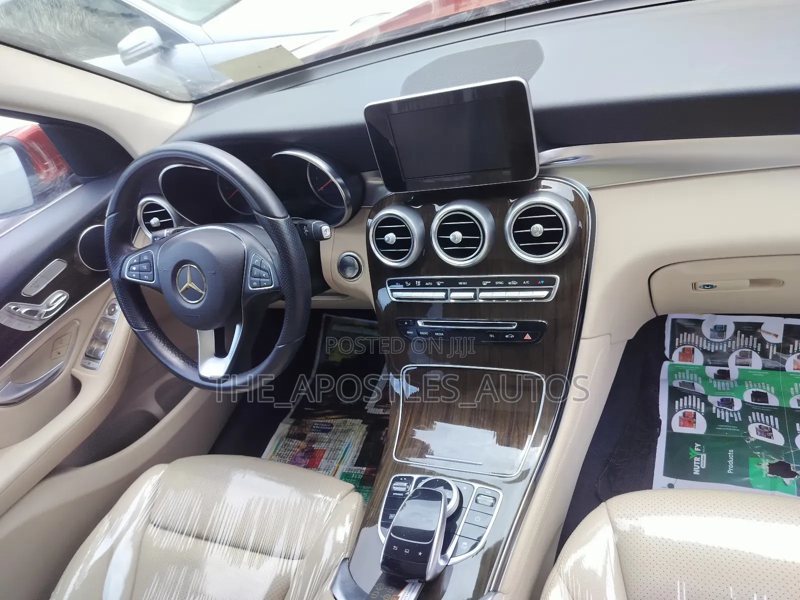 Mercedes-Benz GLC-Class 2018 Red