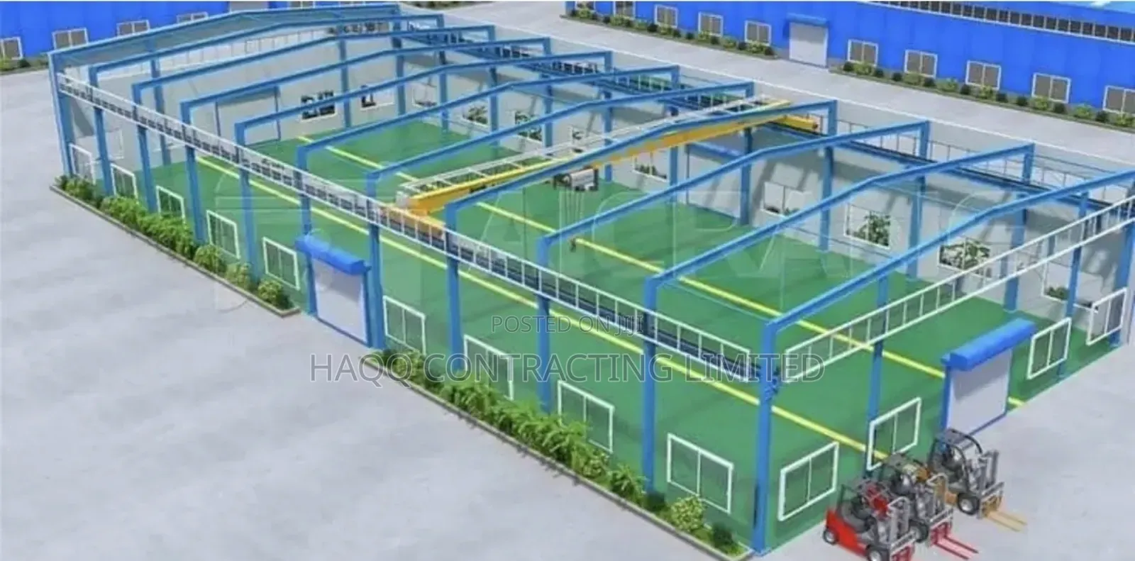 Steel Structure Fabrication and Erection Services