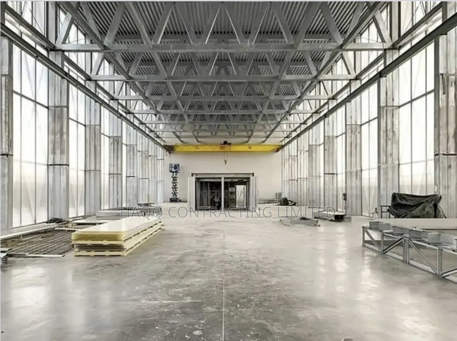 Steel Structure Fabrication and Erection Services