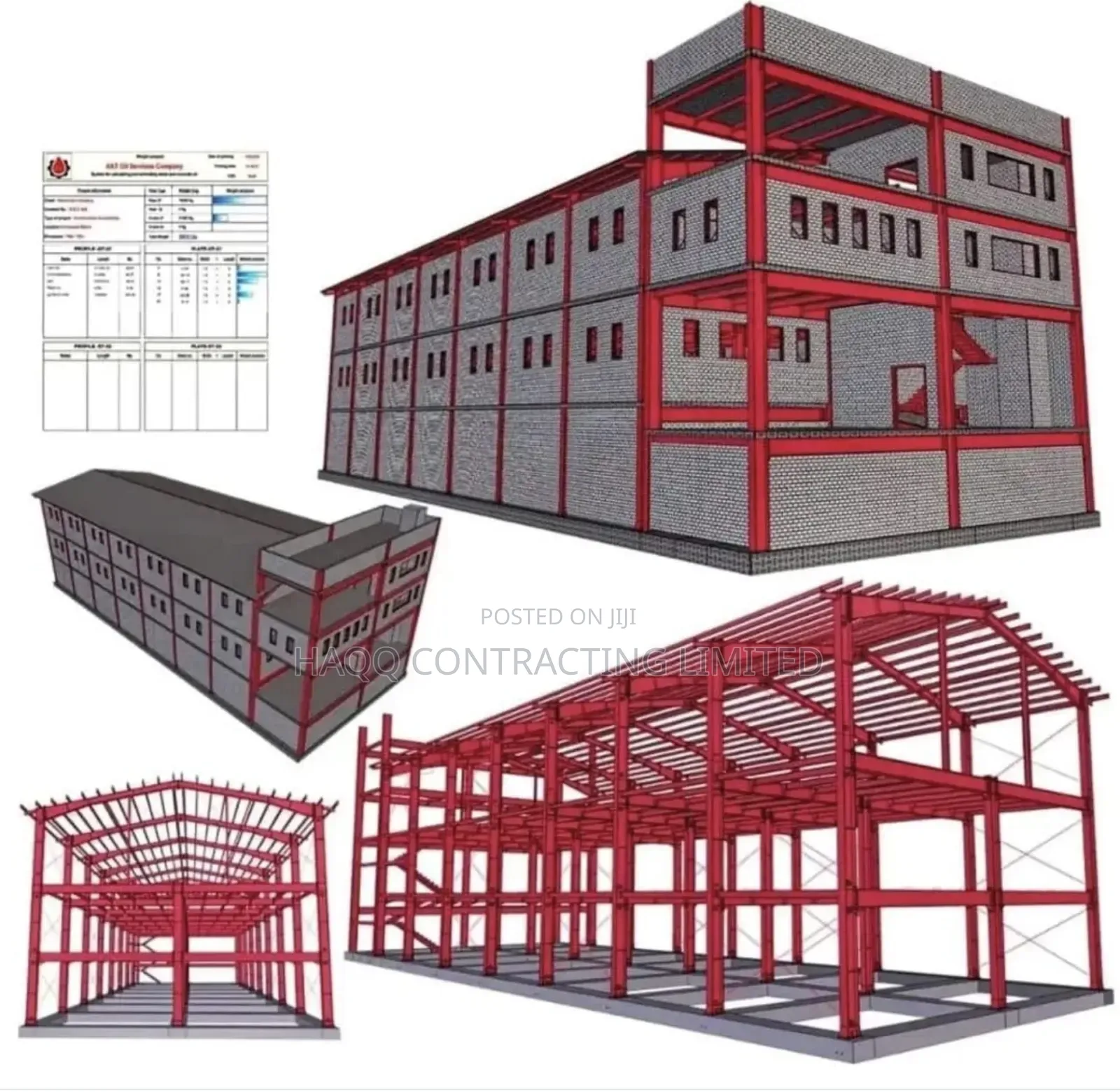 Steel Structure Fabrication and Erection Services