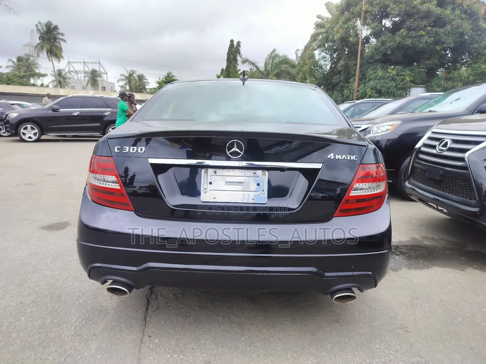 Mercedes-Benz C300 2013 Black