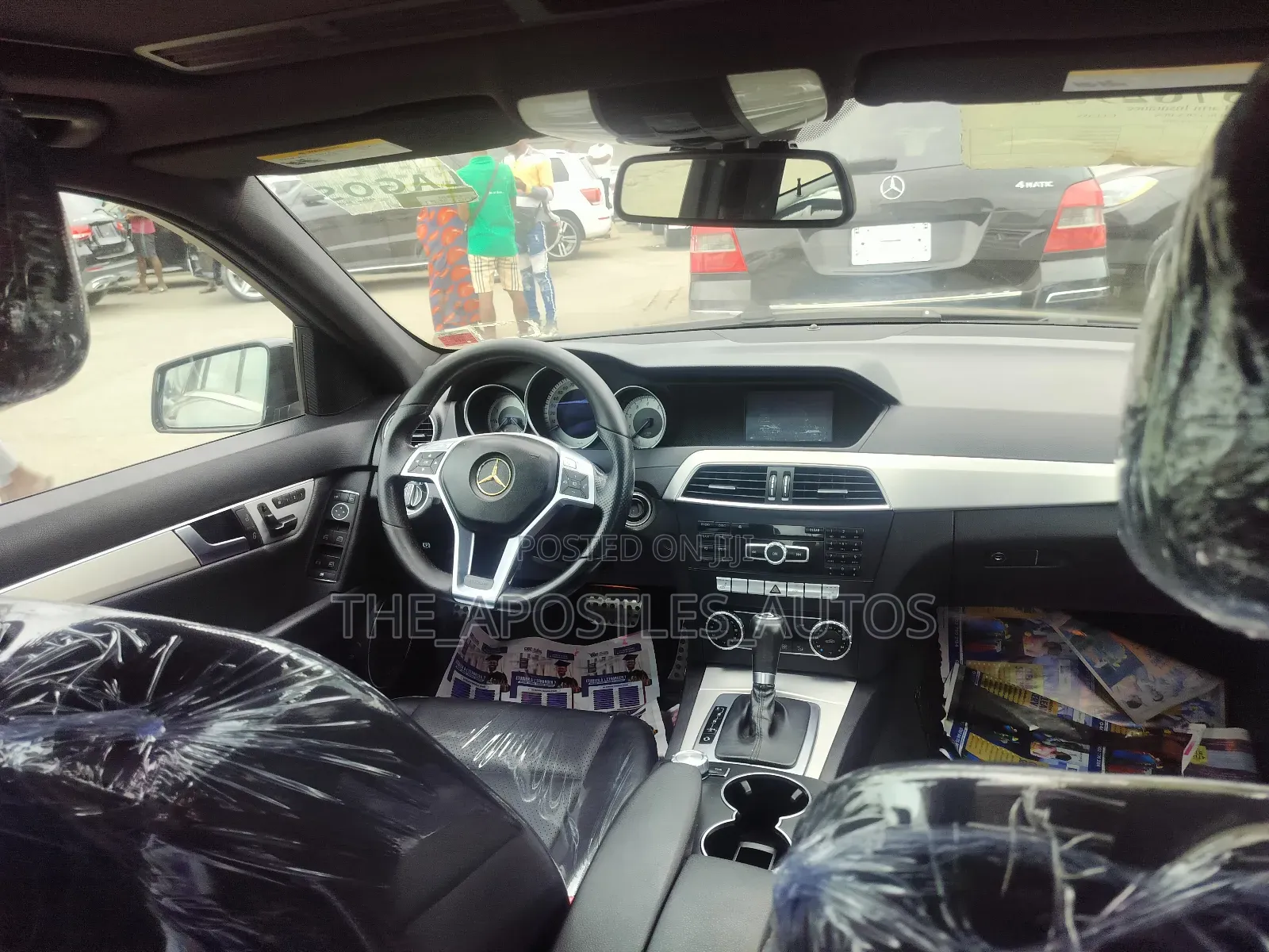 Mercedes-Benz C300 2013 Black