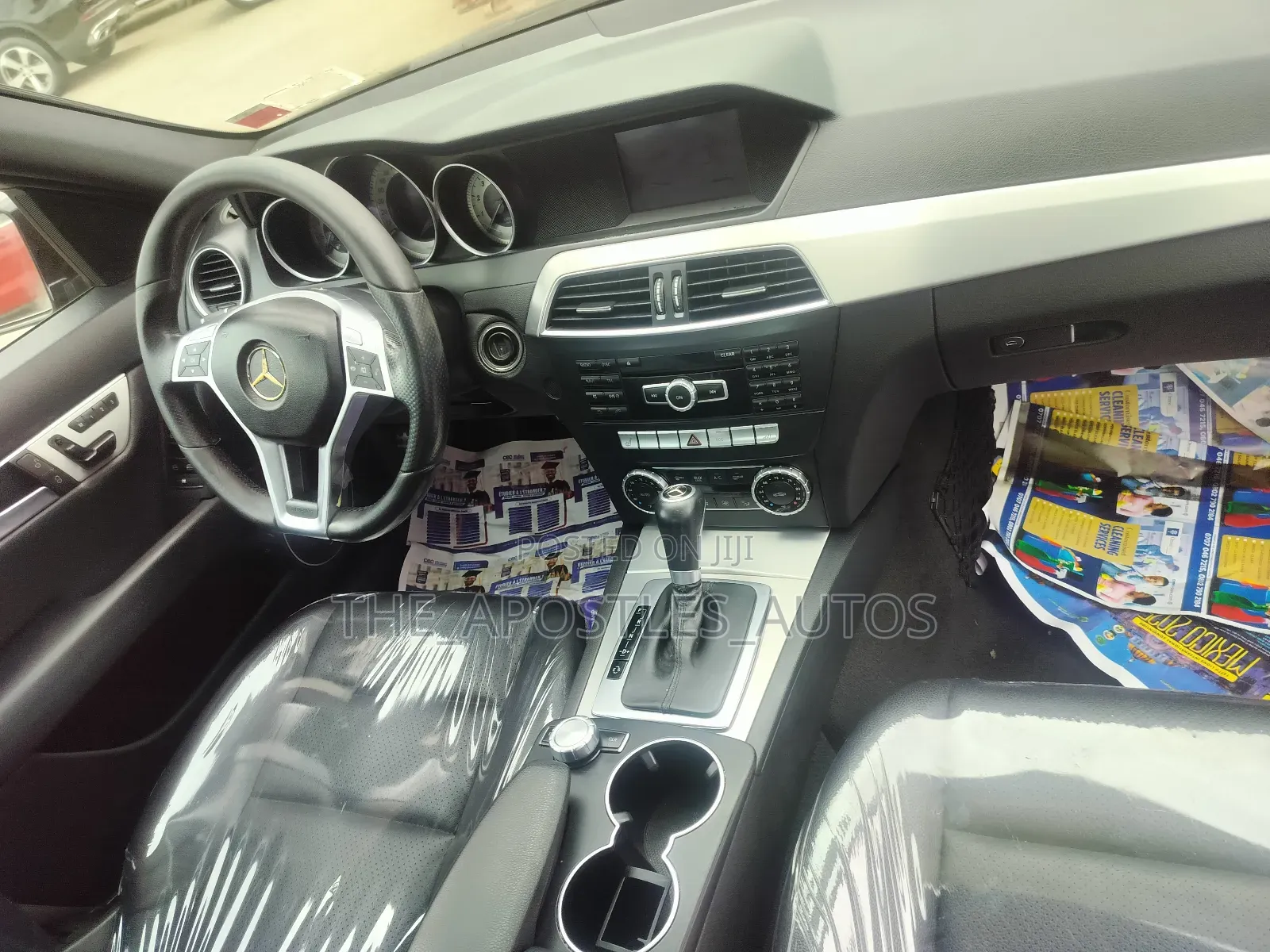 Mercedes-Benz C300 2013 Black