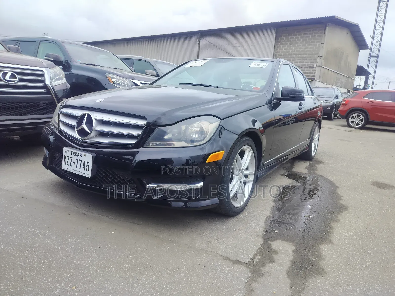 Mercedes-Benz C300 2013 Black