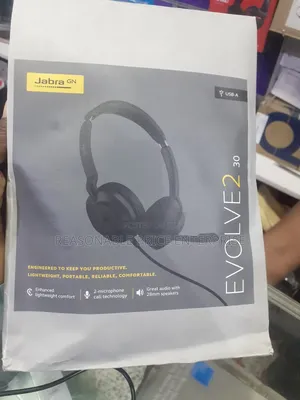 Photo - Jabra Evolve2 30 Wired Active Noise Cancellation Headphones