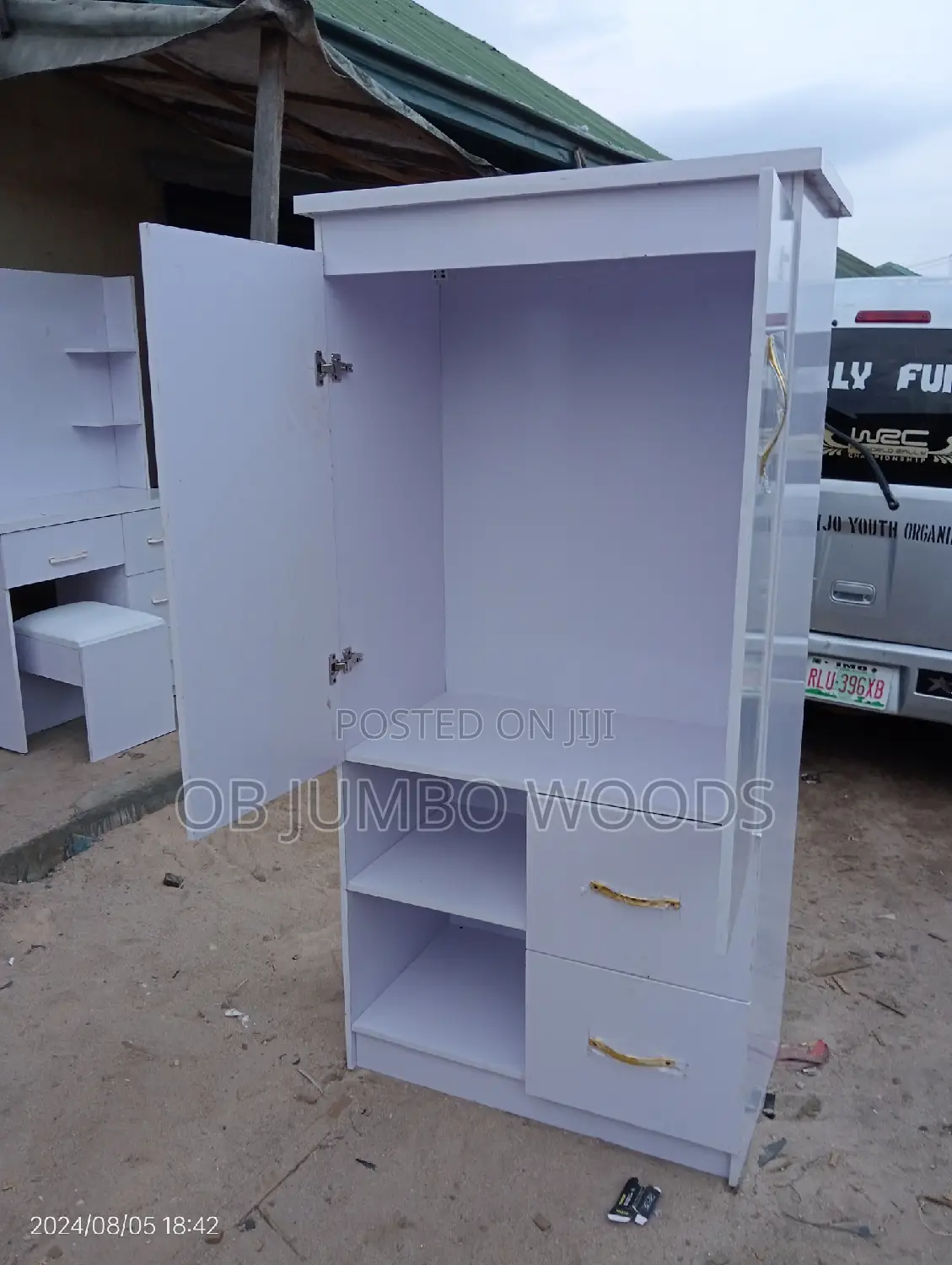 3ft White Wardrobe
