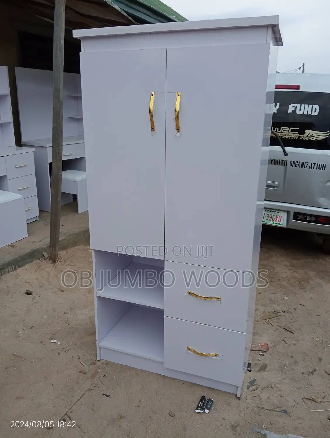 3ft White Wardrobe