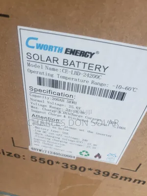 Cworth Lithium Battery 5kwh