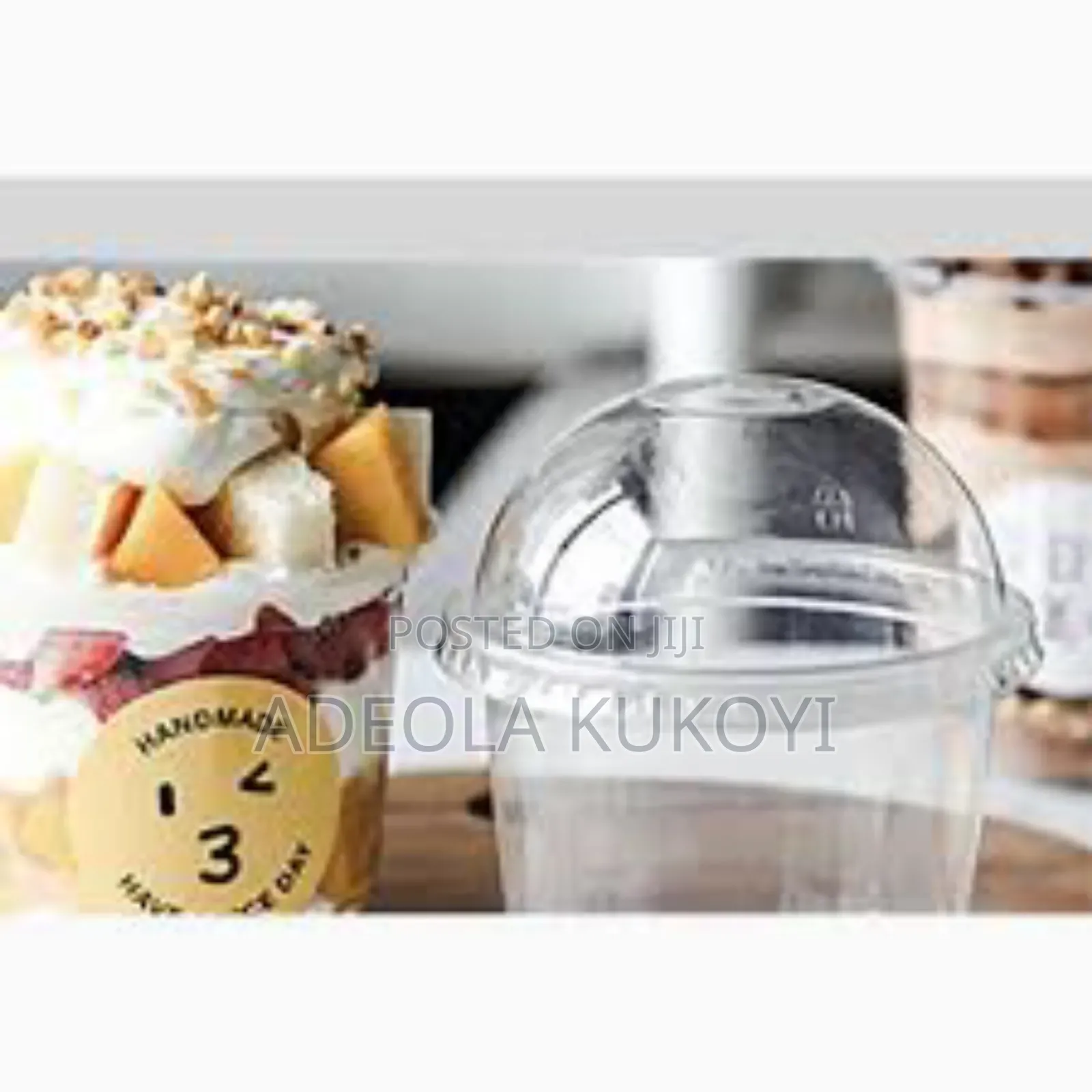 8oz U-Shape Parfait Cup - 1000pcs
