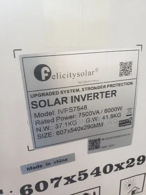 Felicity Inverter 7.5kva 48v