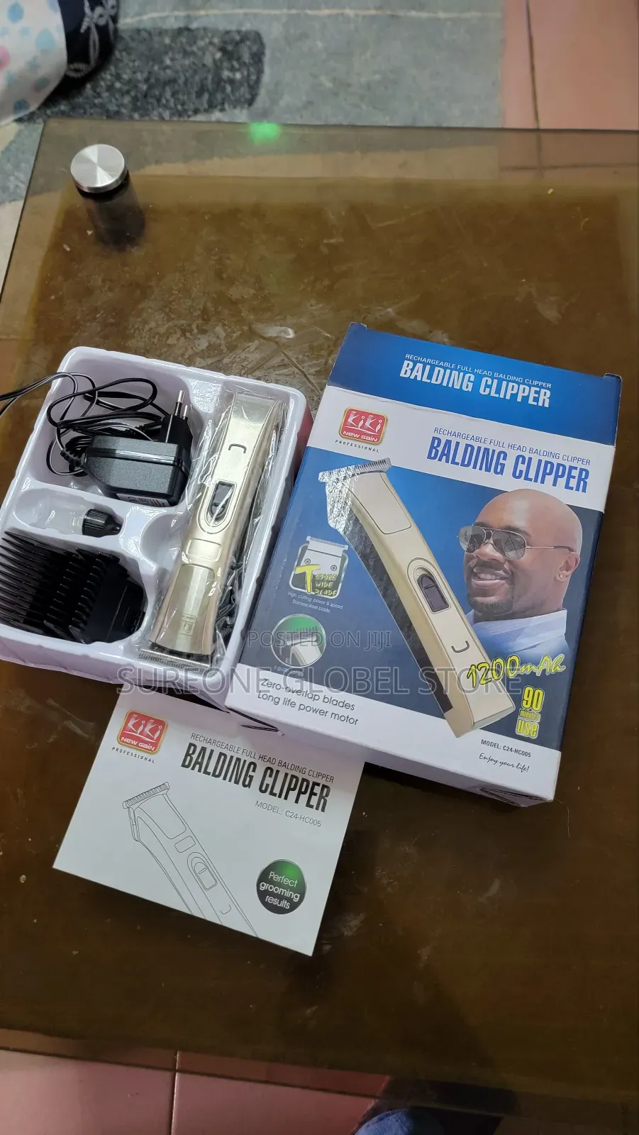 Original Kiki Rechargeable Full Head Blading Clipper