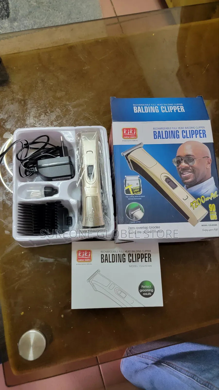 Original Kiki Rechargeable Full Head Blading Clipper