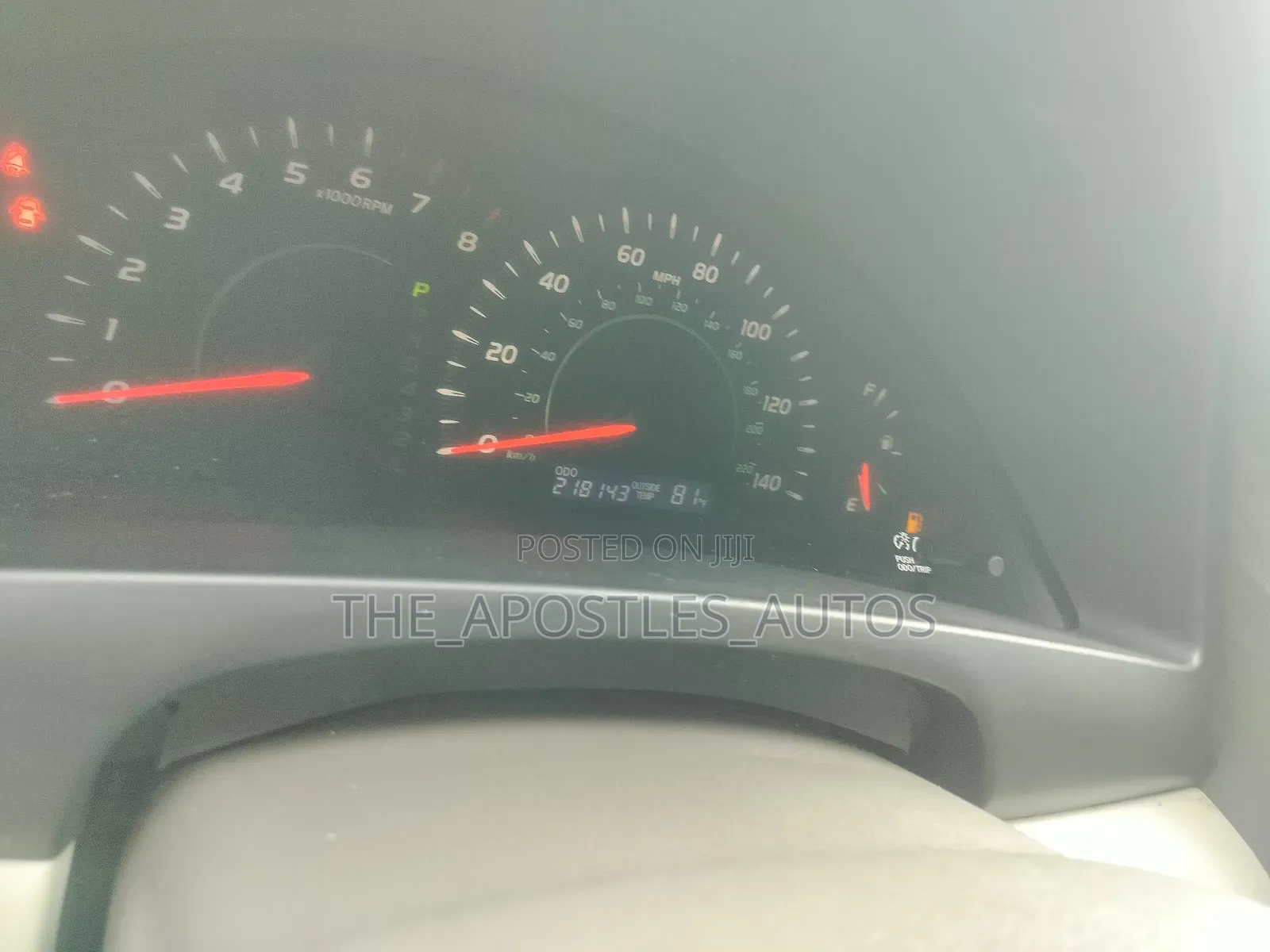 Toyota Camry 2008 Gold