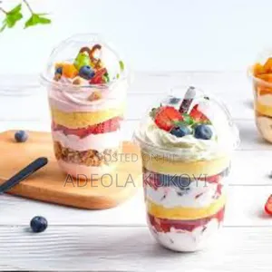 16oz U-Shape Parfait Cup - 1000pcs