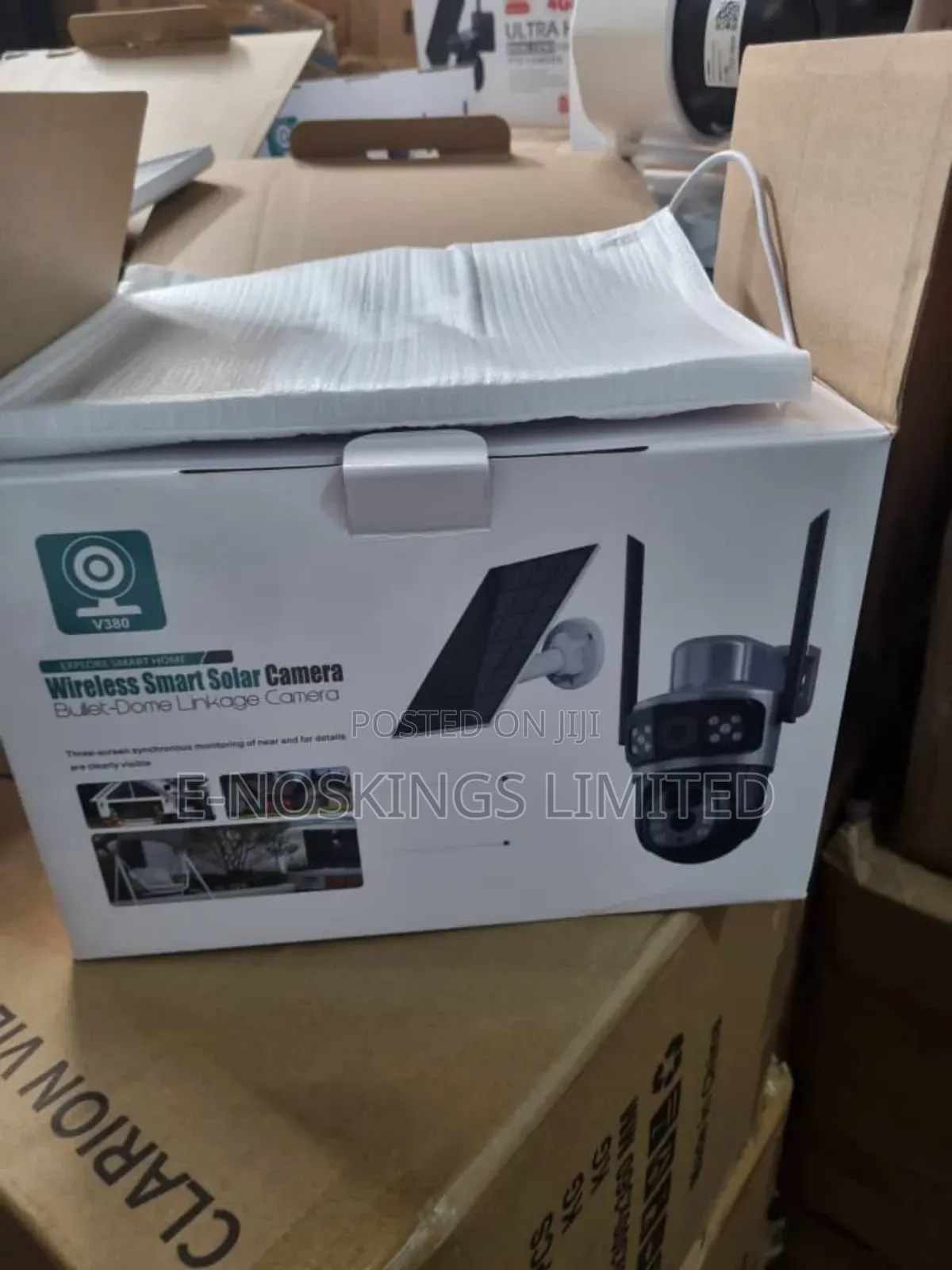 Dual Lane Solar Camera V380