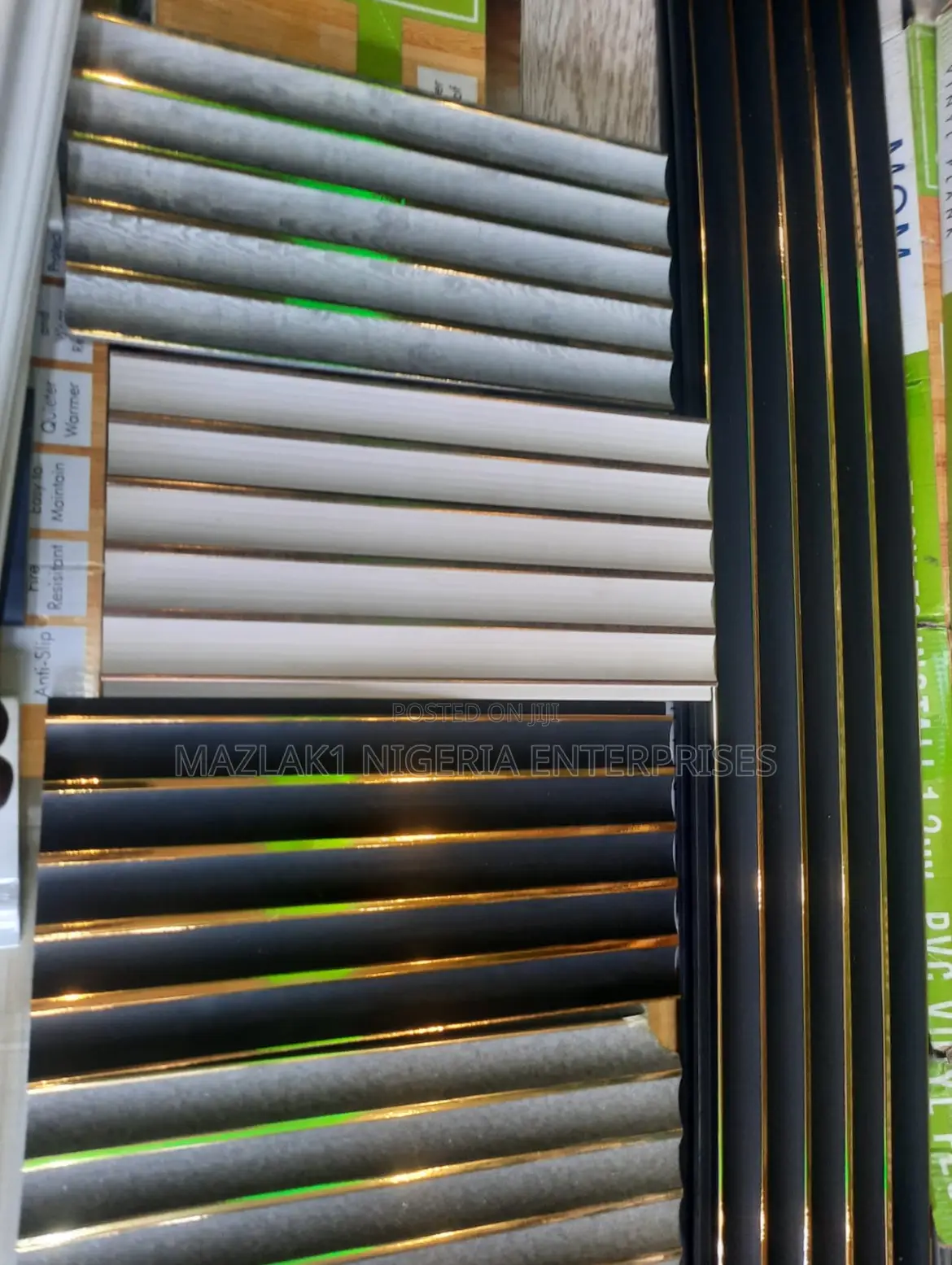 Fluted Panel Gold
