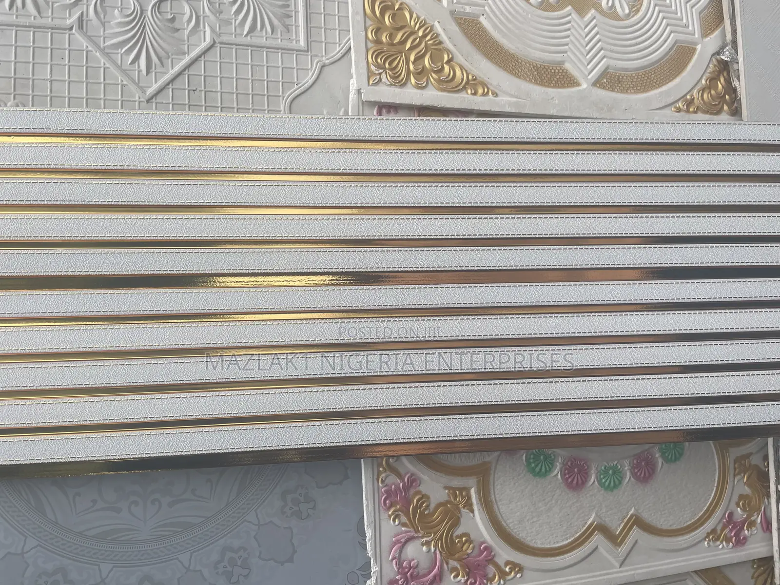 Fluted Panel Gold