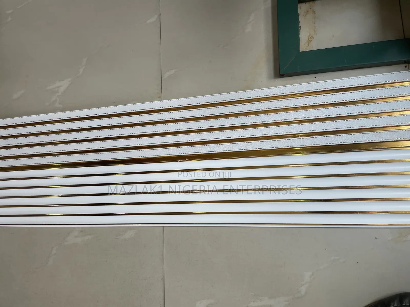 Fluted Panel Gold