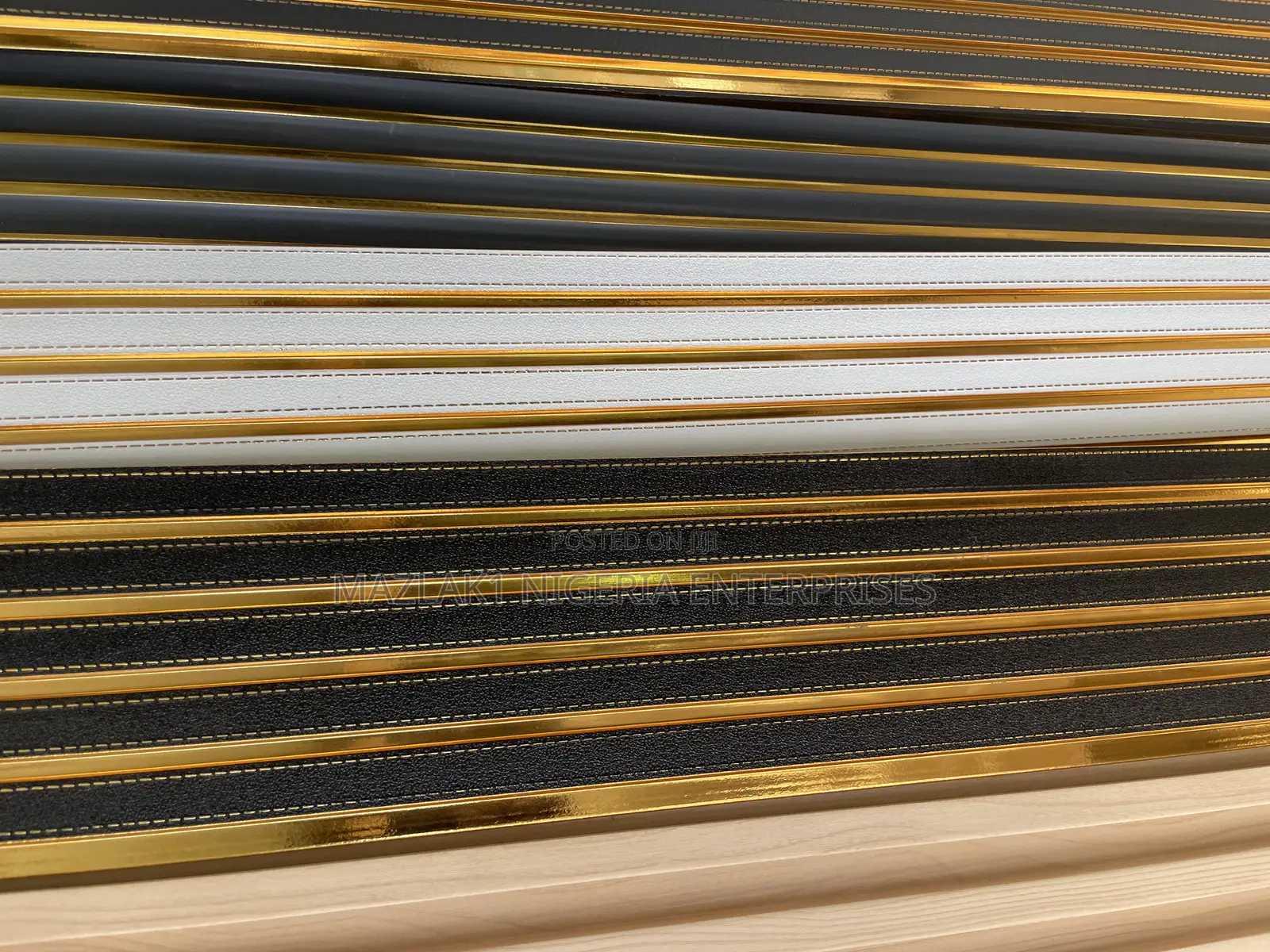 Fluted Panel Gold