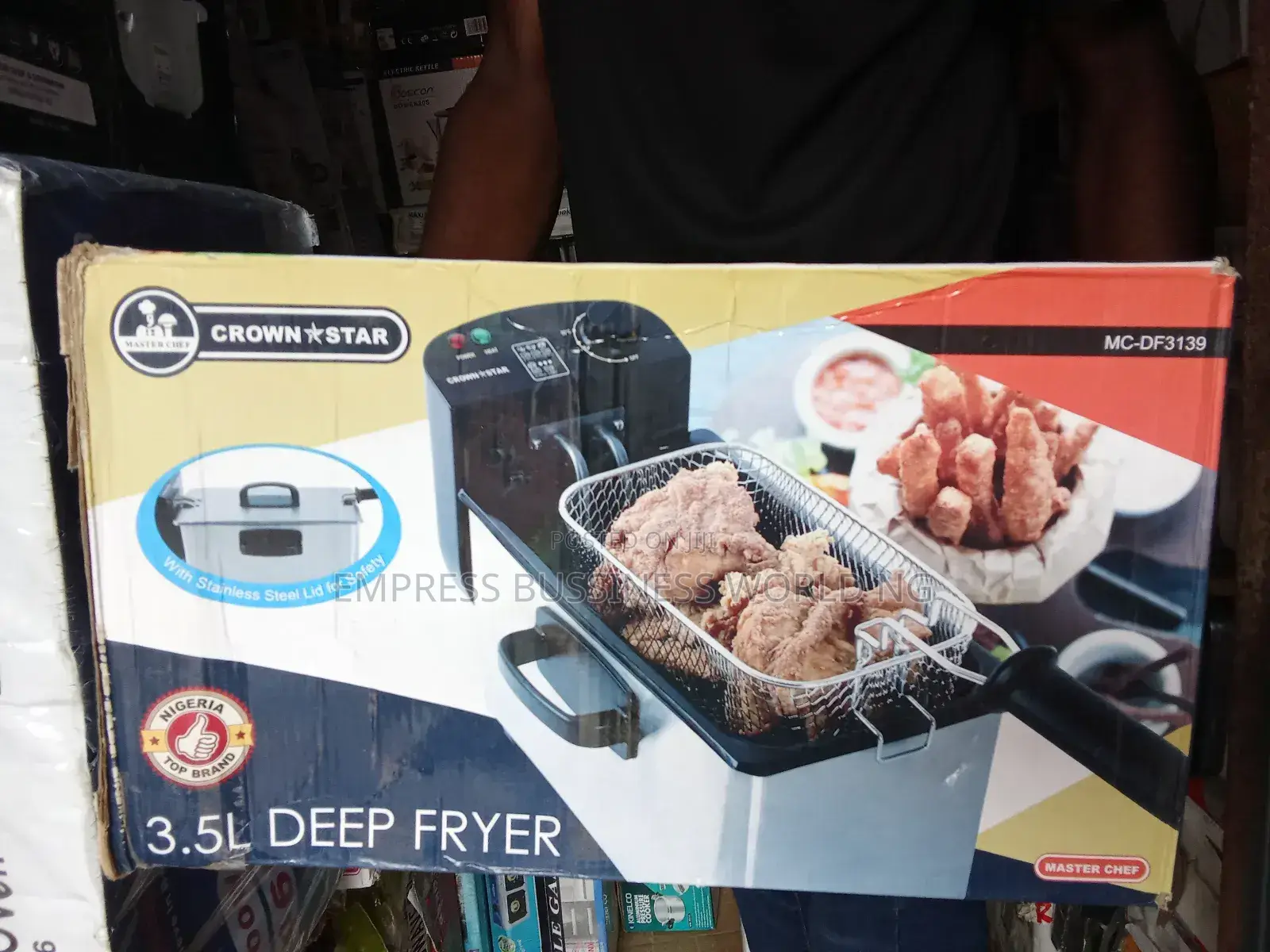 3.8 Liters Deep Fryer