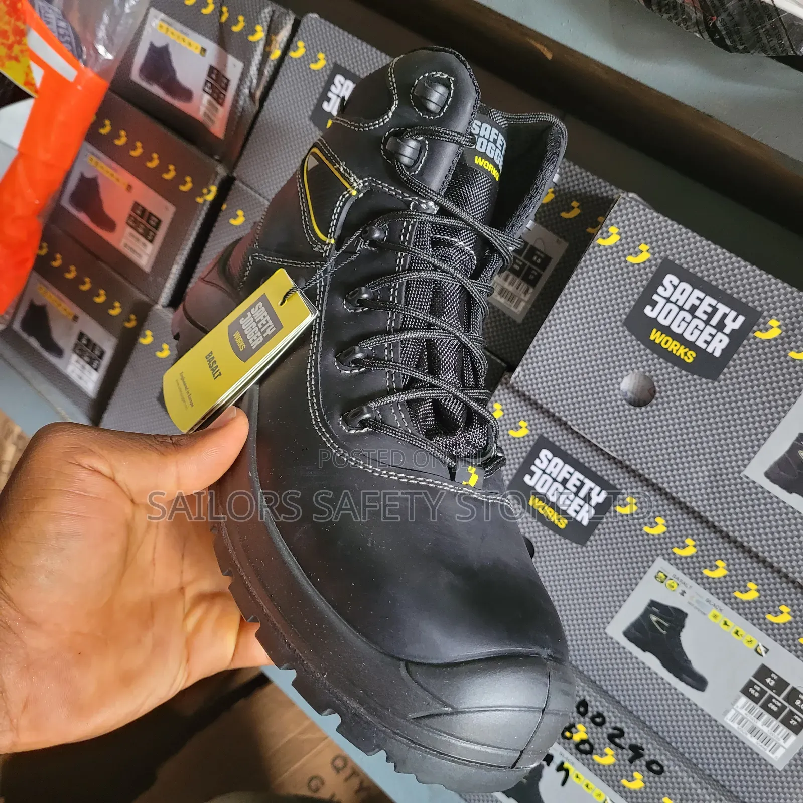 Safety Jogger (Basalt) Black
