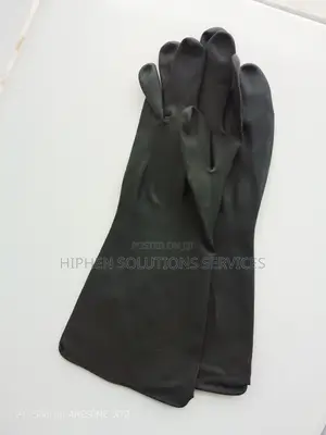 PVC Chemical Resistant Gloves Heavy-duty Long Rubber