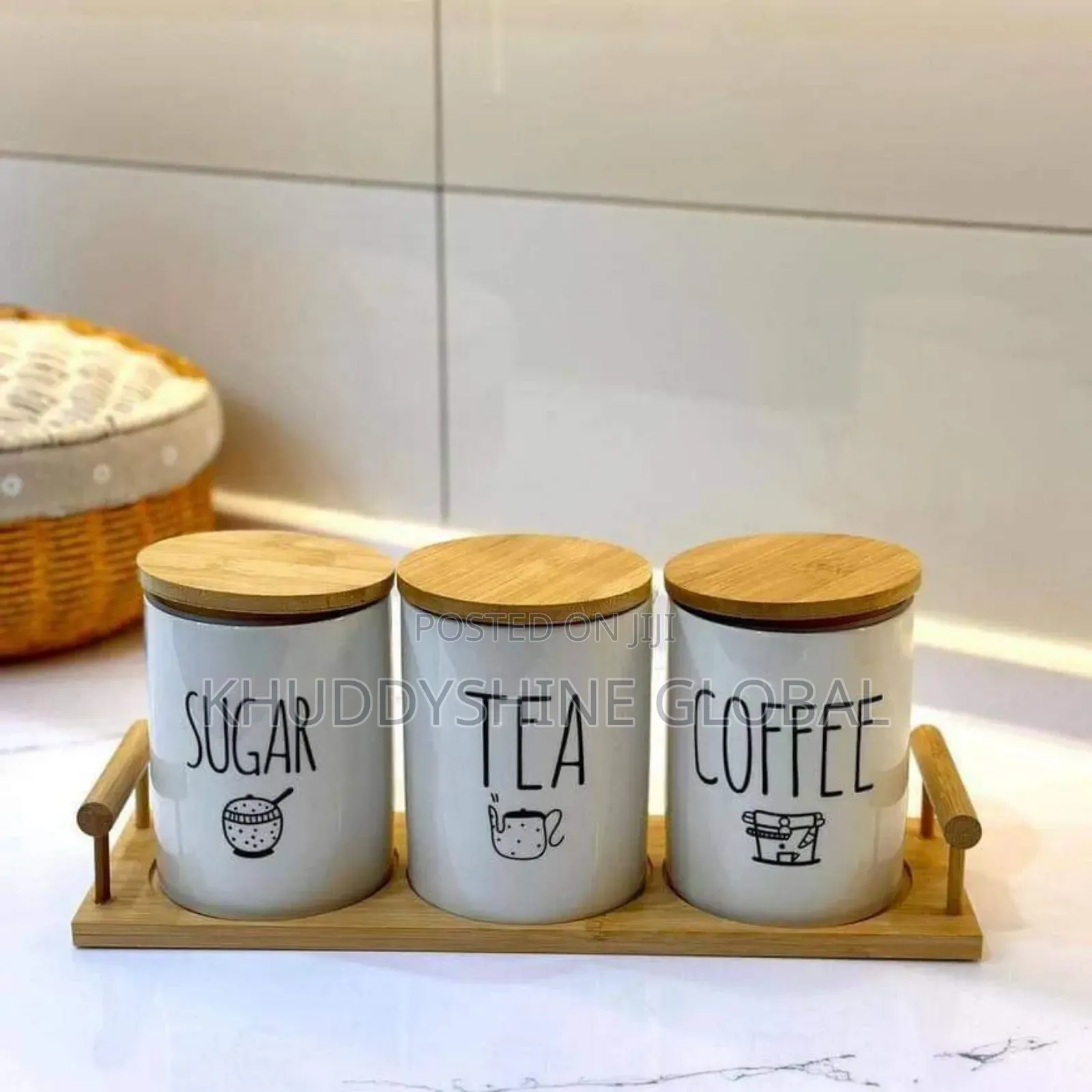 Coffee Sugar Tea Container