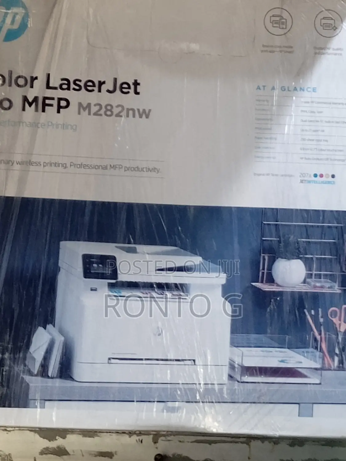 Hp Colour Laserjet Printer MFP 282 Printer