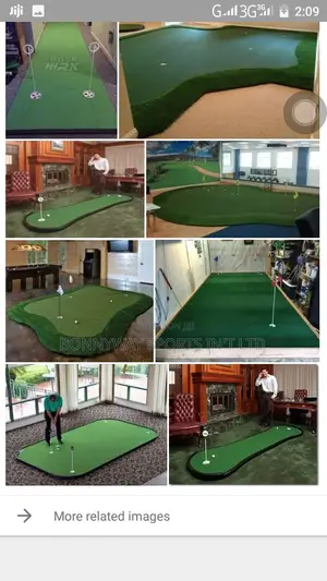 Training Golf Putting Mat
