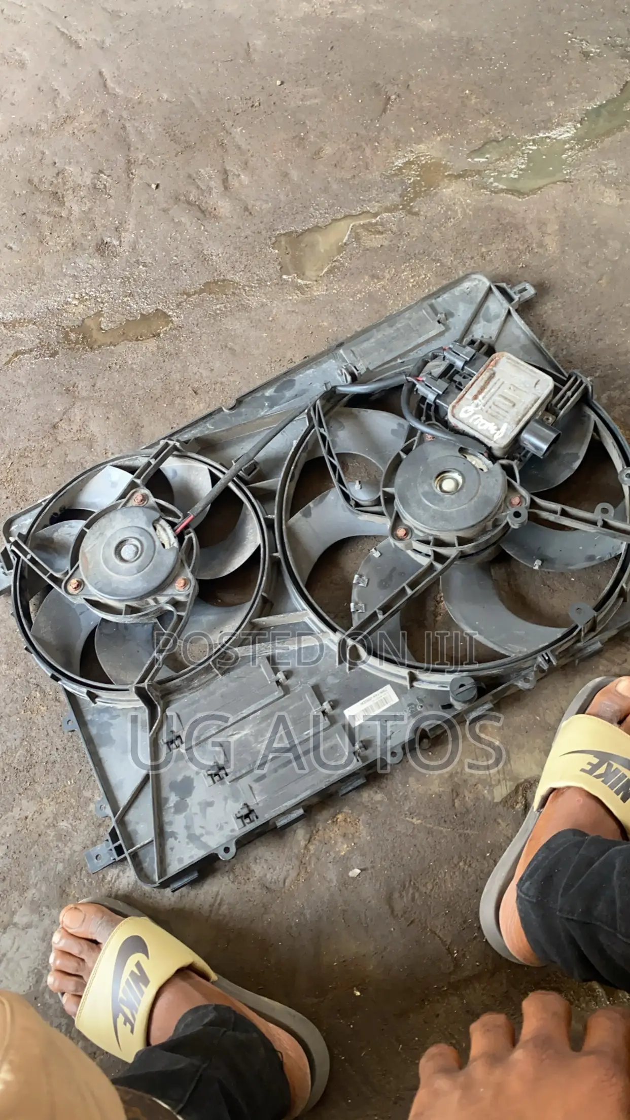 Complete Fan With Module Range Rover Evoque