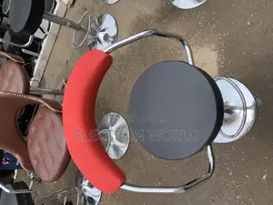 Black and Red Royal Bar Stool