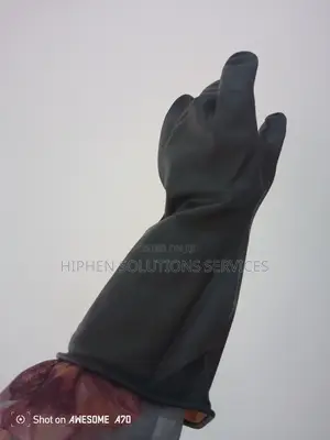 Rubber Hand Gloves For Industrial Construction